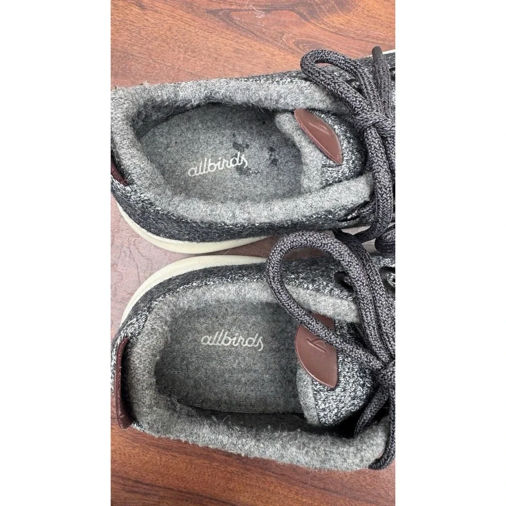 Allbirds Wool Runners Gray Merino Wool Lace Up Sneakers Men’s 11 WRM11 Casual